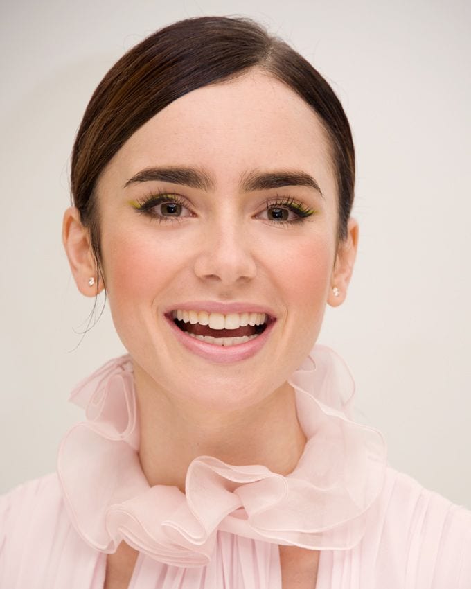 lily collins getty3