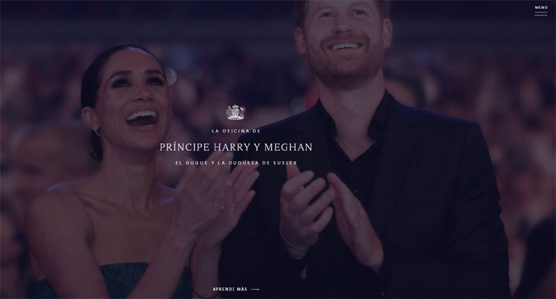 Meghan Markle y el príncipe Harry 