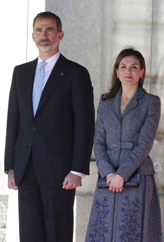 Los reyes Felipe y Letizia