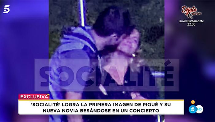 Gerard Piqué y Clara Chía