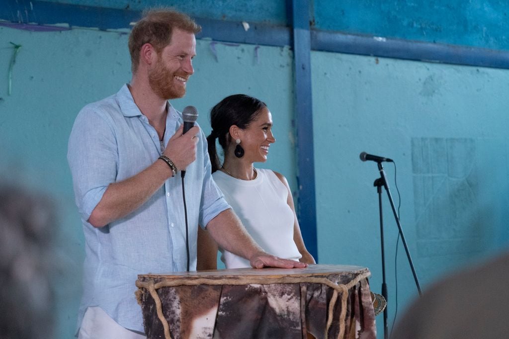 Harry de Inglaterra y Meghan Markle. Colombia