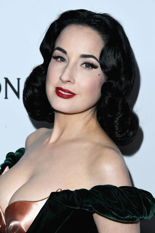 maquillajes pin up de celebs