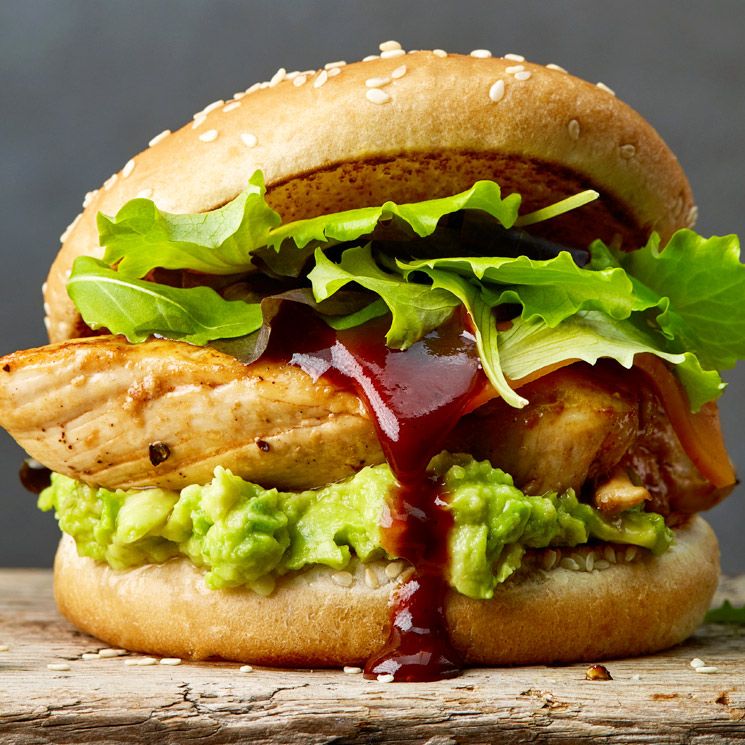 burguer pollo adob