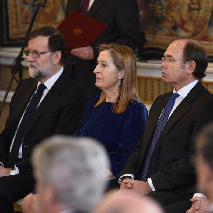 Mariano Rajoy, Ana Pastor y Pío García Escudero