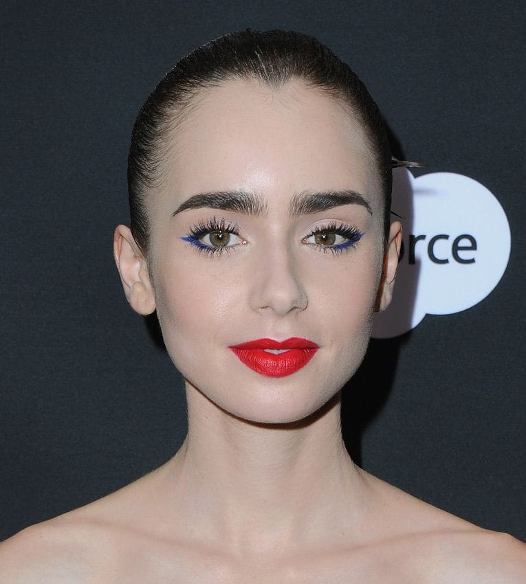 Lily Collins getty