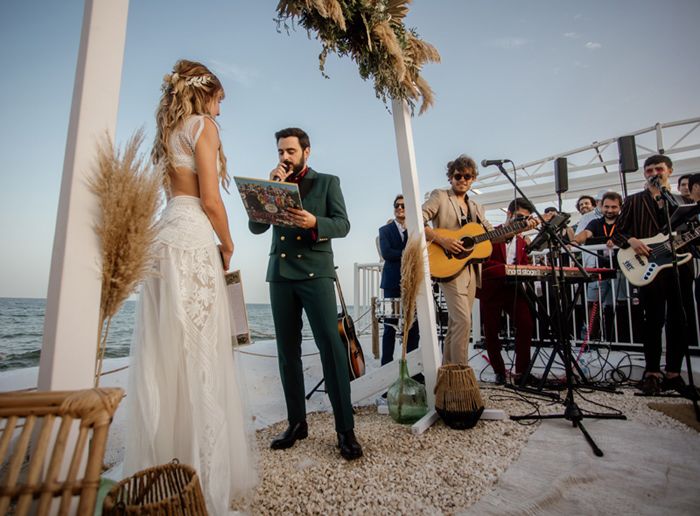 Andrea Guasch comparte con ¡HOLA! las fotos de su boda