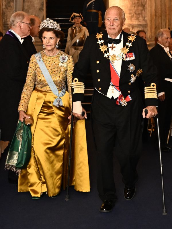Banquete de gala por el Jubileo de Oro del rey Carlos Gustavo 