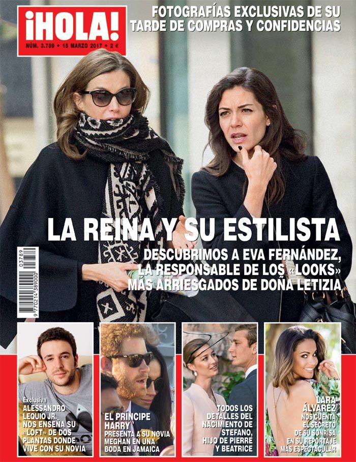 Portada de la reina Letizia y su estilista