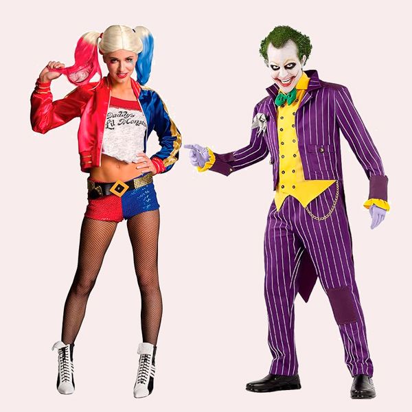 Disfraz en pareja de Harley Quinn y el Joker