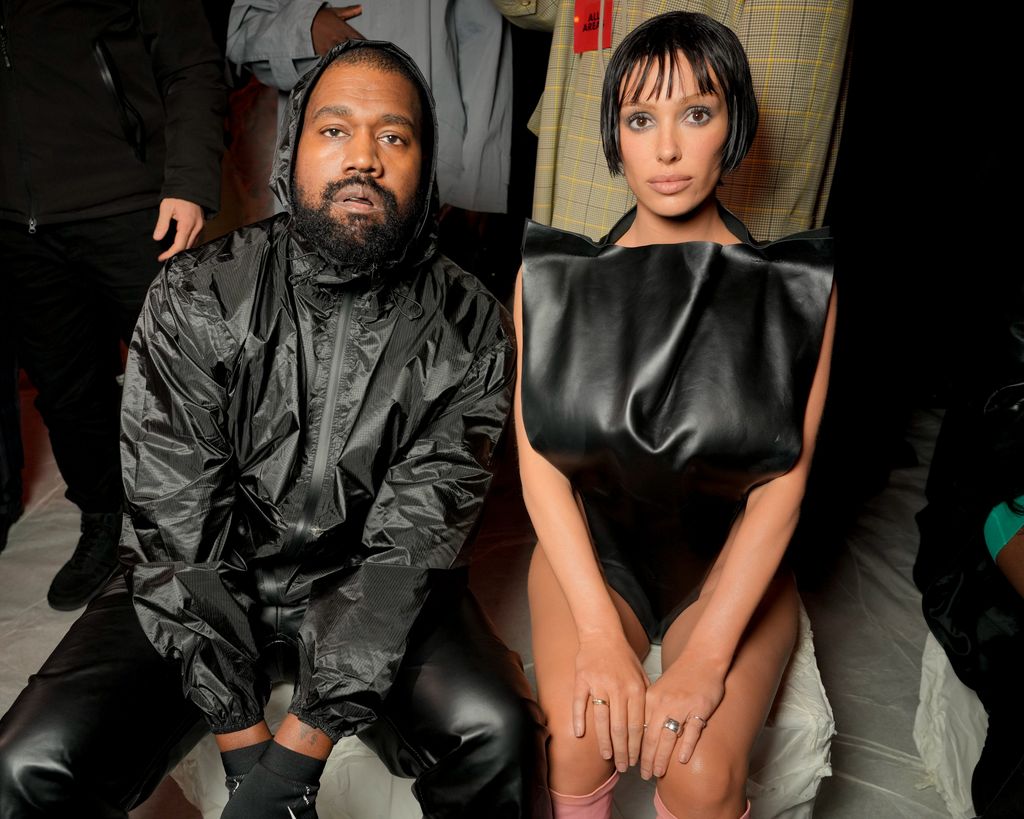 Kanye West and Bianca Censori 