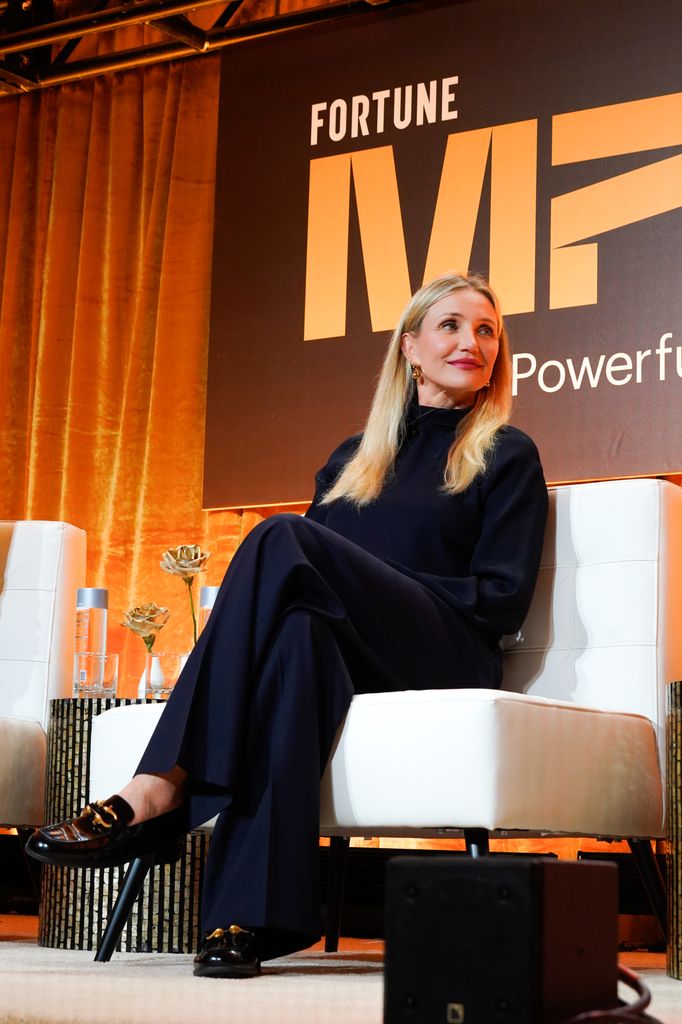 Cameron Diaz en el Fortune's Most Powerful Women Summit 2024