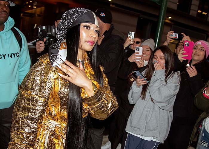 Nicki Minaj con sus fans