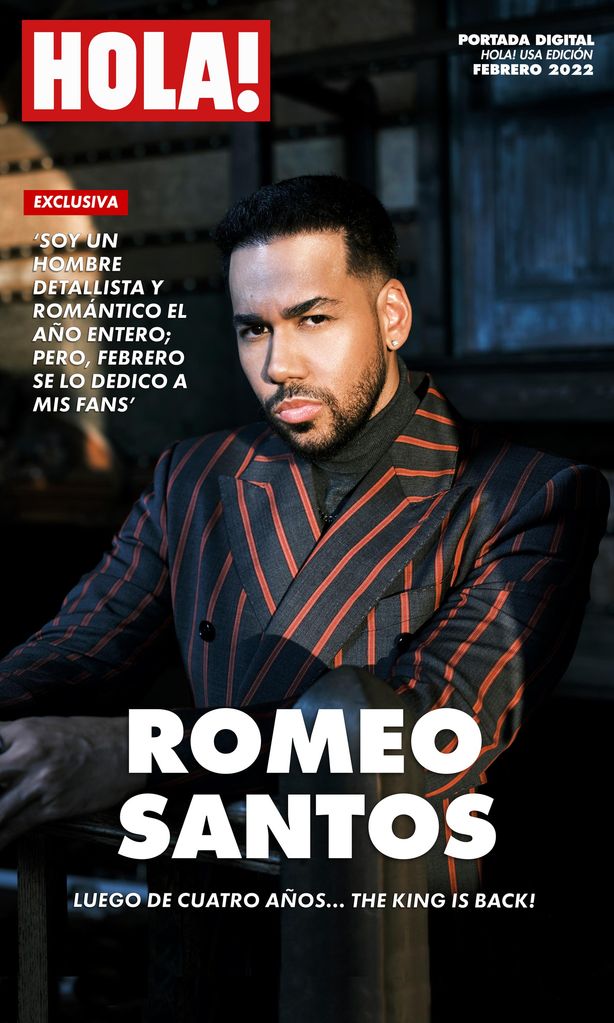 Romeo Santos está de regreso Digital Cover HOLA! USA