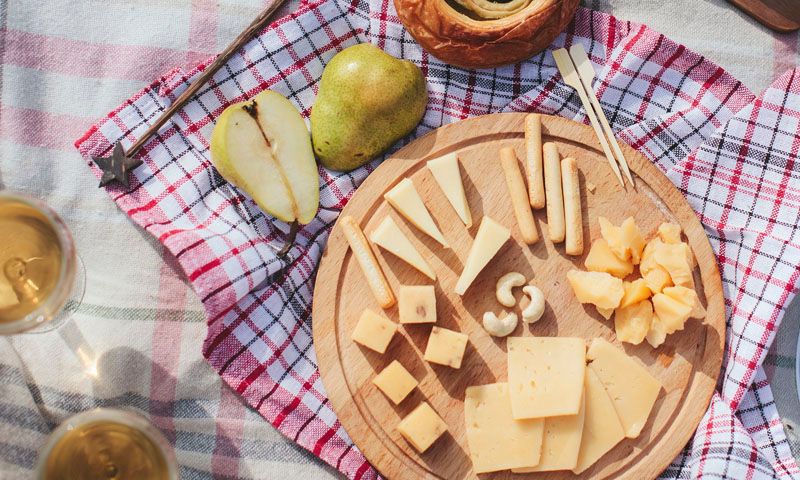 tabla queso picnic ideas