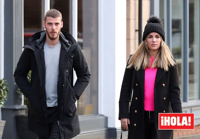 Edurne y David de Gea