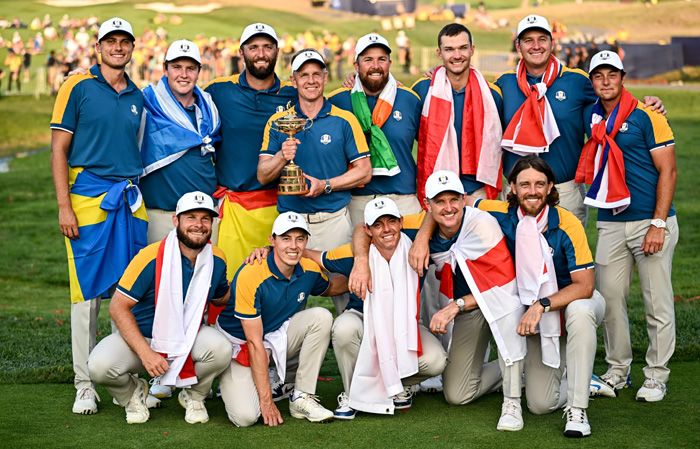 Europa alza la copa de la Ryder Cup