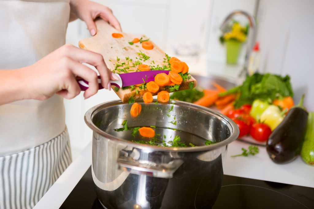 Cook vegetables