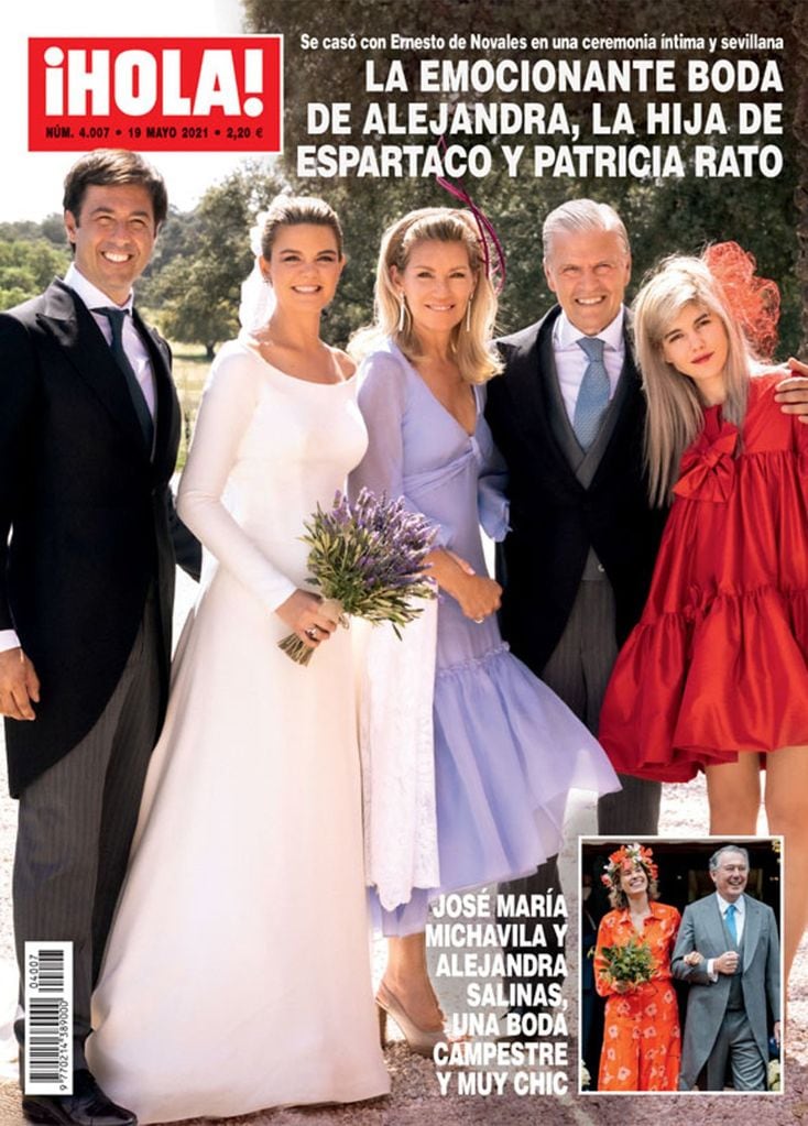 Portada de la revista Hola.