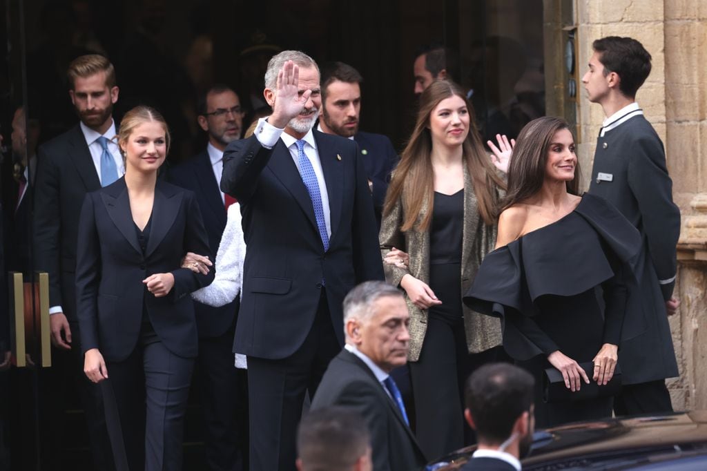 Familia Real en los Premios Princesa de Asturias