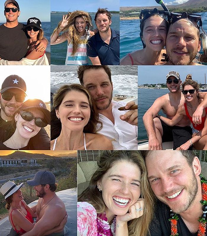 Katherine Schwarzenegger y Chris Pratt