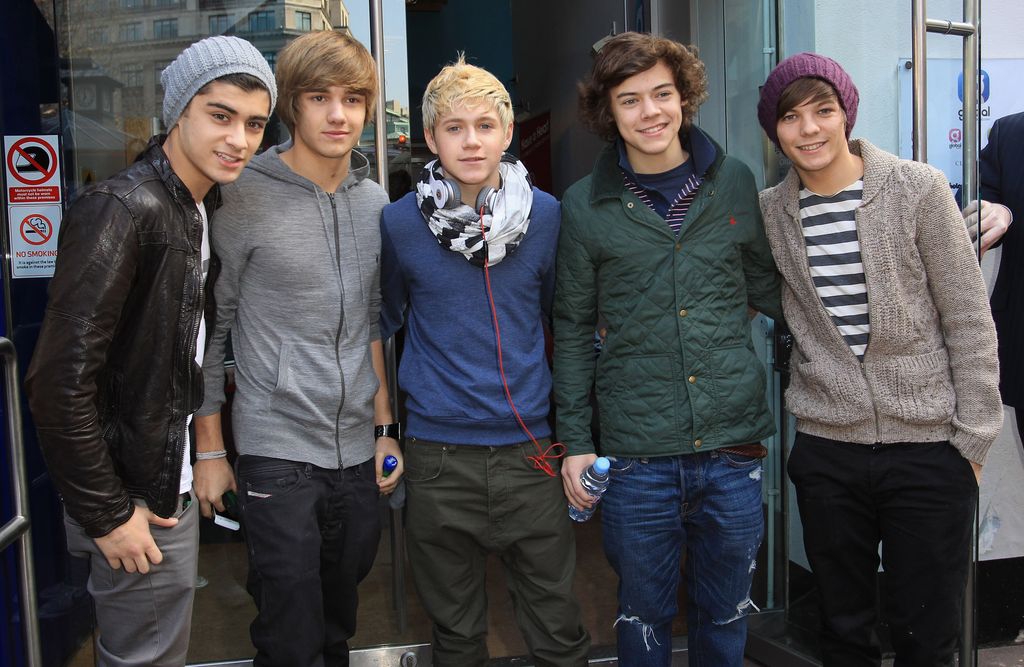 Harry Styles, Zayn Malik, Louis Tomlinson, Niall Horan y Liam Payne en una foto fechada en 2011