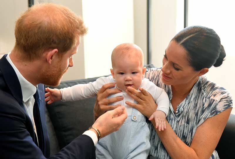 Meghan Markle, el príncipe Harry y Archie