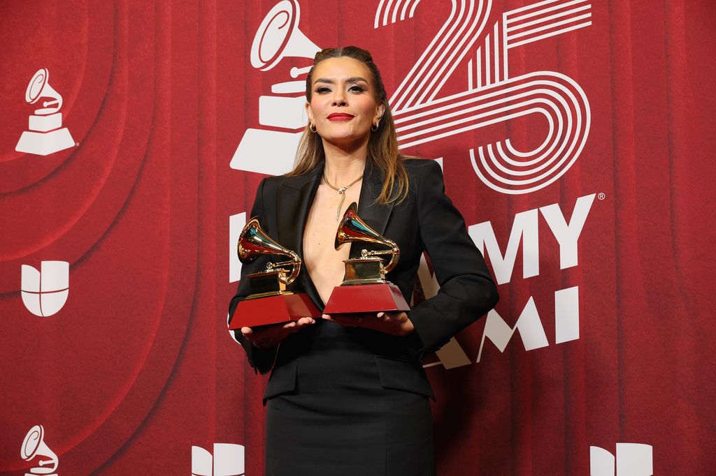 Kany García obtuvo dos premios en el Latin GRAMMY 2024.