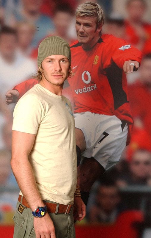 David Beckham en 2003