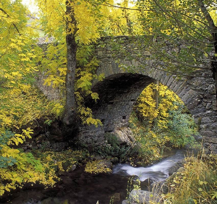 El río Sil a su paso por Cacabillo Valle de Babia León