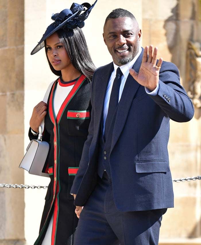 Idris Elba y Sabrina Dhowre 