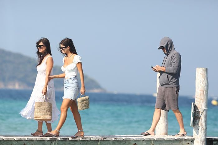 Leonardo DiCapri, Camila Morrone y Lucila Polak