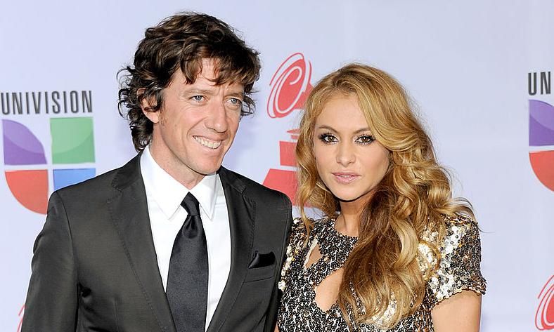 Paulina Rubio y Nicolás Vallejo Nájera