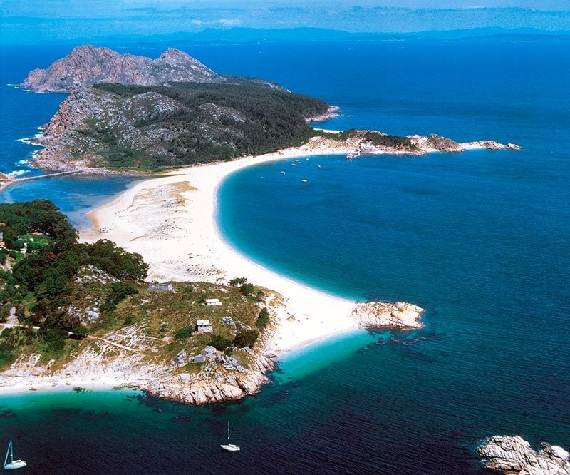 Playa de Rodas islas Cies galicia