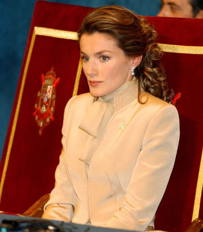 letizia peinados 2004