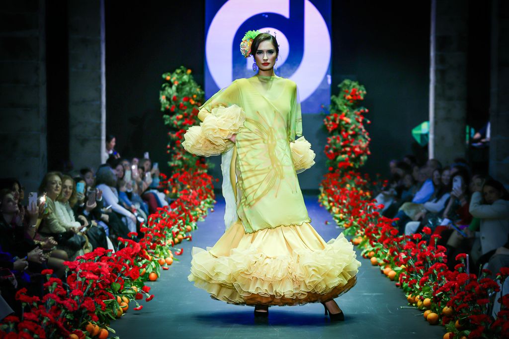 Pasarela Flamenca Jerez Tío Pepe Atelier Rosado