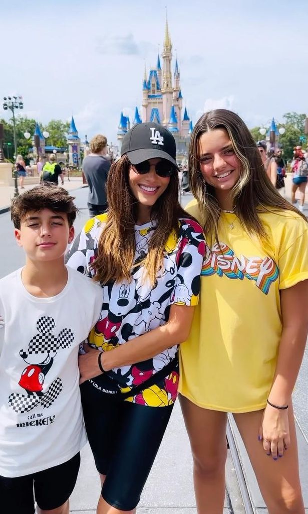 Gaby Espino y sus hijos