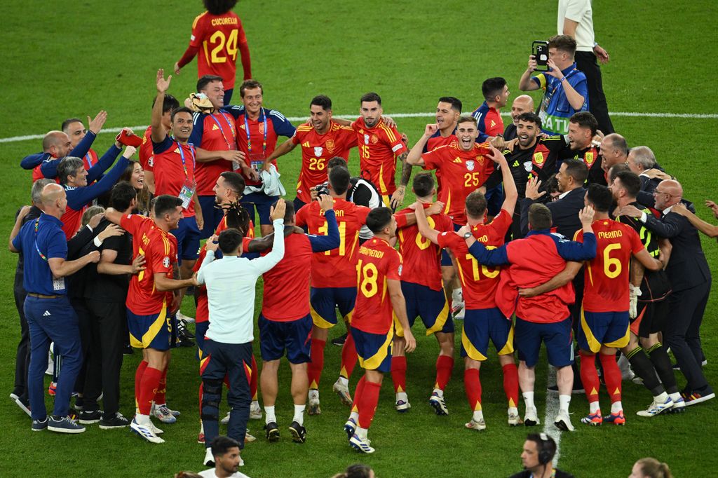 'La Roja' celebra la conquista de la Eurocopa 2024 