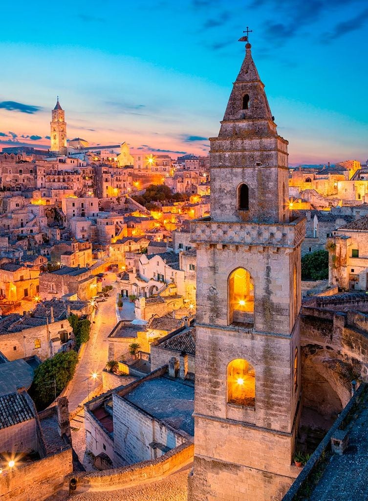 Construcciones en Matera, Italia