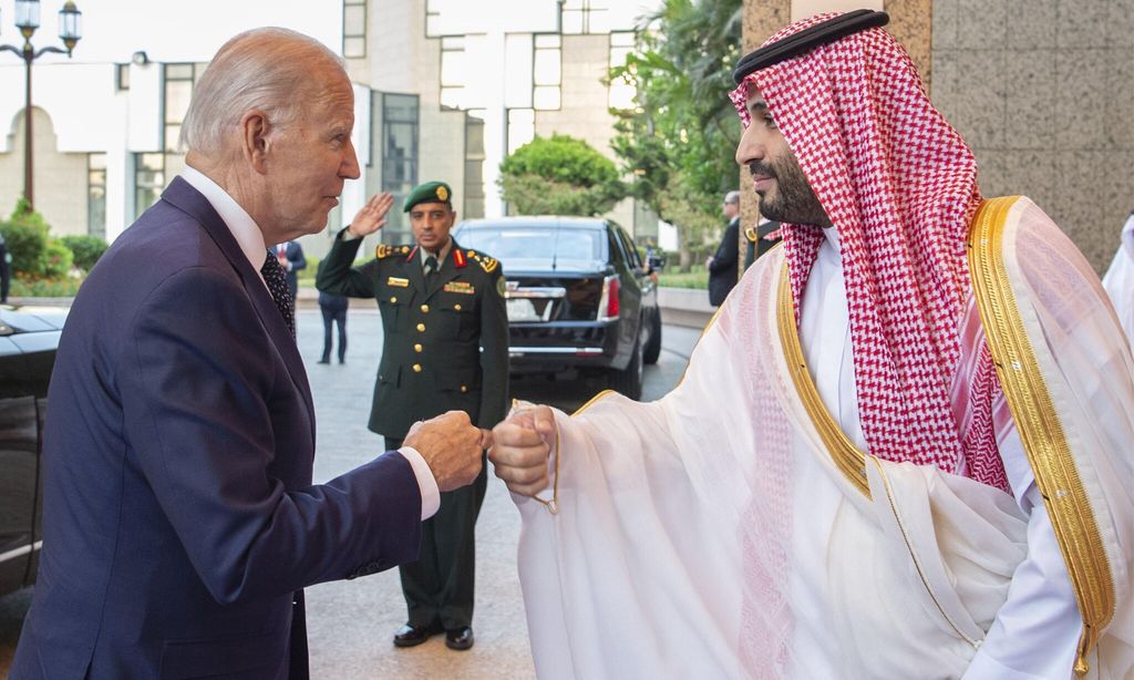 Joe Biden en Arabia Saudita