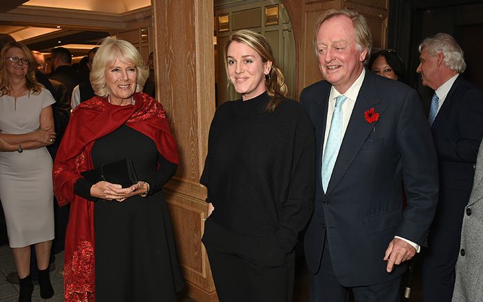 Reina Camilla y Andrew Parker Bowles