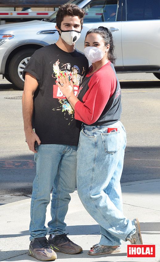 Demi Lovato y Max Ehrich