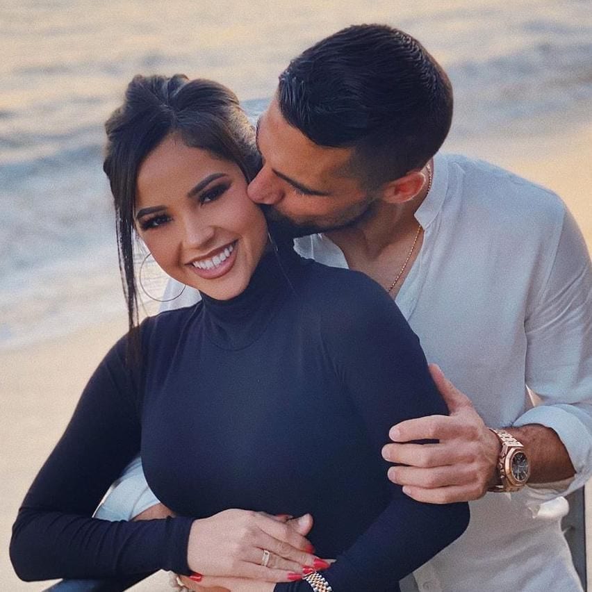 Sebastian Lletget and Becky G