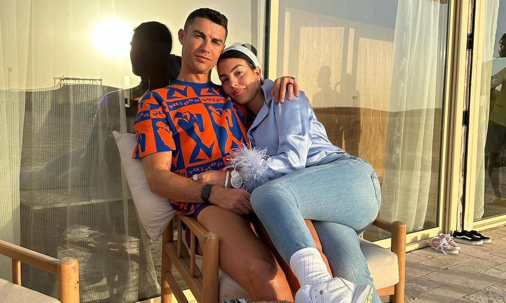 Georgina Rodríguez y Cristiano Ronaldo