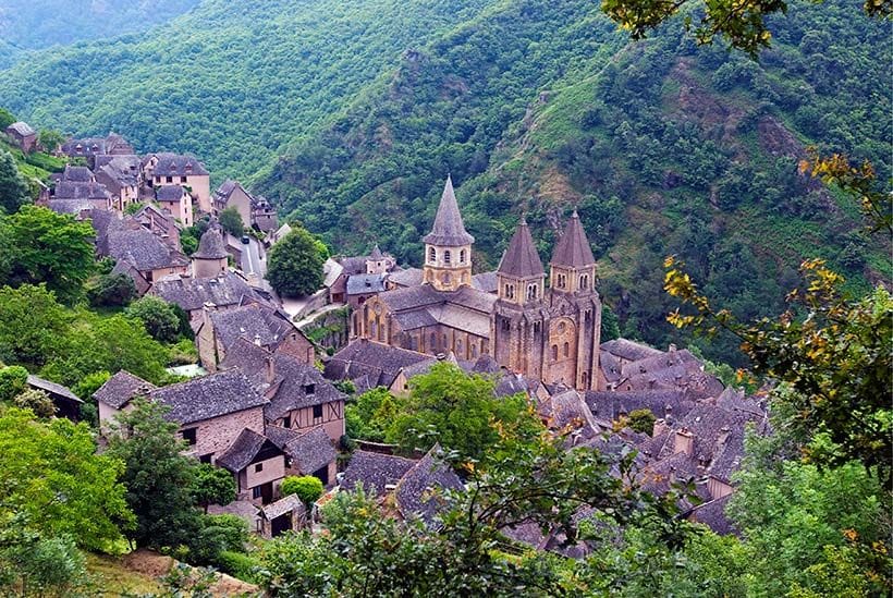 Conques Francia_pueblos