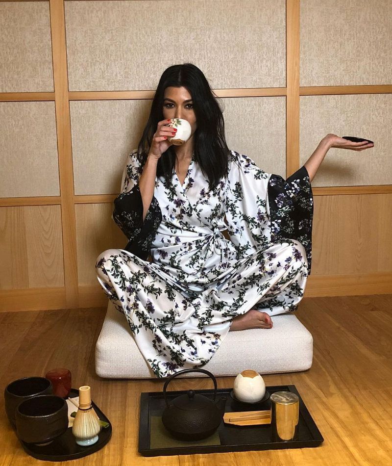 kourtney kardashian bebida te