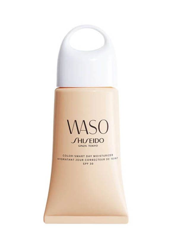 crema color spf shiseido waso