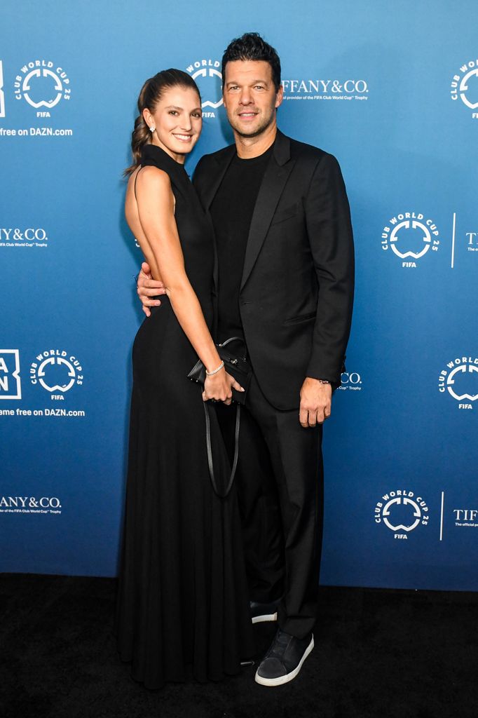 Michael Ballack y su pareja, Sophia Schneiderhan