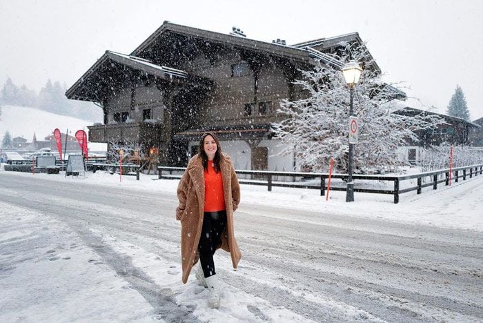 Tamara Falcó en Gstaad