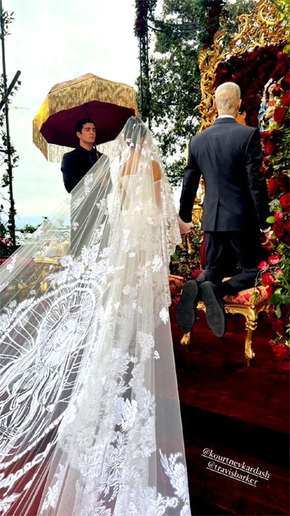 Boda de Kourtney Kardashian y Travis Barker 