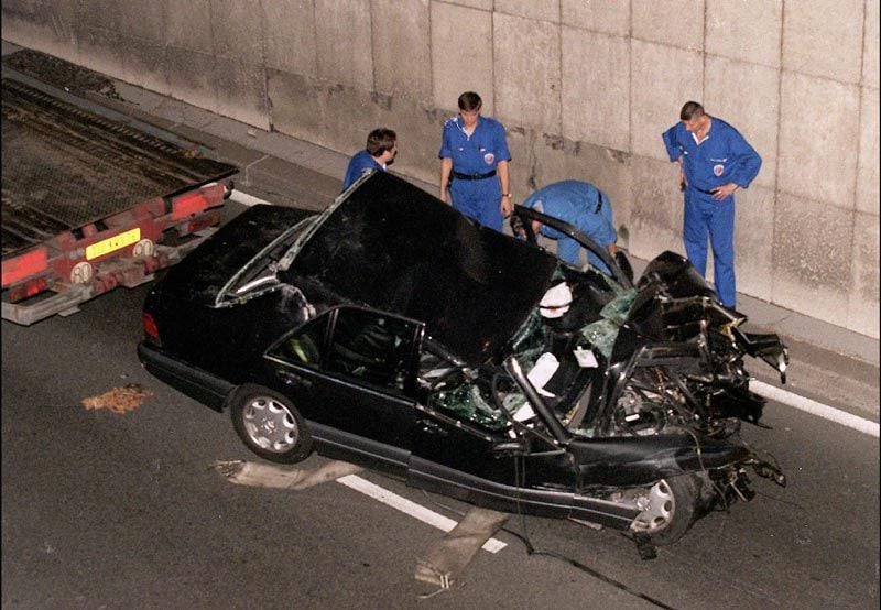 Coche del accidente de Diana de Gales